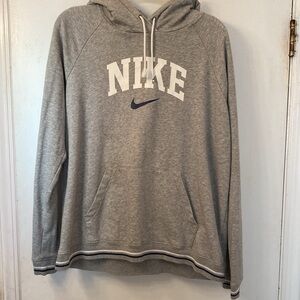 NIKE Sportswear Varsity gray pullover hoodie